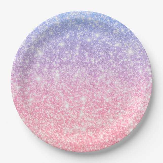Assiettes En Carton Couleur brillante (Devant)