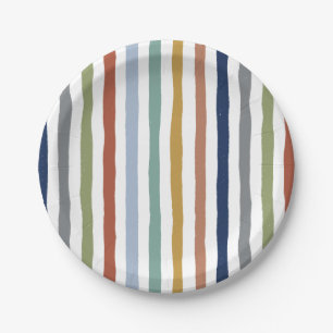 Assiettes En Carton Couleurs D'Inspiration Impressionniste Tirages À L