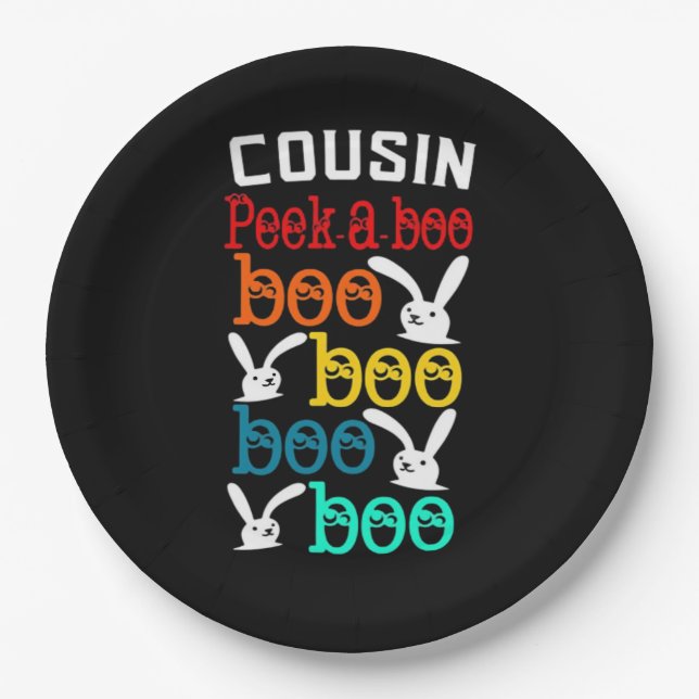 Assiettes En Carton Cousin Bunny Jeu Pour La Nouveauté (Devant)