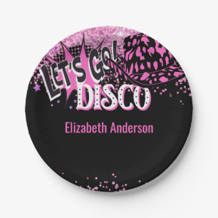 Assiettes En Carton Cowgirl Disco Bachelorette Lets Go Dernier Ride Ro