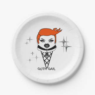 Assiettes En Carton Creamy Dreamies Goth Gail Paper plates