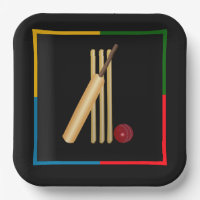 Cricket, wicket, chauve-souris et balle,