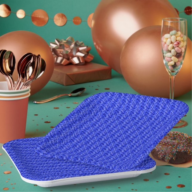 Assiettes En Carton Crystallié par Kenneth Yoncich (Multi)