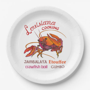 Assiettes En Carton Cuisine Louisiane