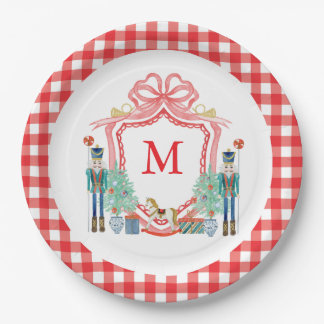 Assiettes En Carton Custom Christmas Party Plates
