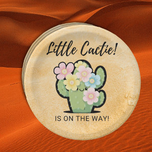 Assiettes En Carton Cute Floral Little Cuctie Kawaii Baby shower