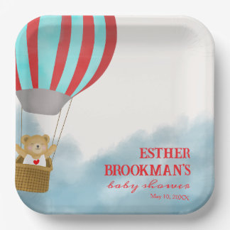 Assiettes En Carton Cute Flying Baby is on the Way  Paper Plate