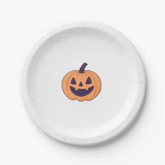 Assiettes En Carton Cute plaque papier Citrouille Halloween