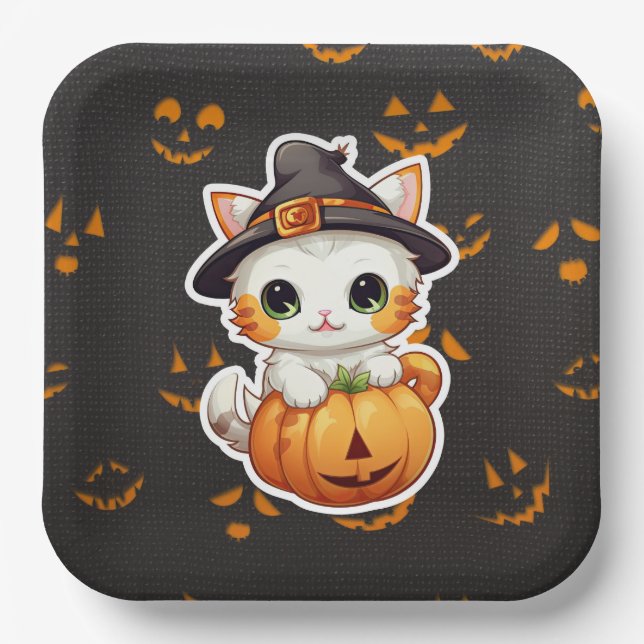 Assiettes en carton Cute Série 7-8 Paper Plate (Front)