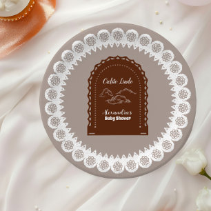 Assiettes En Carton Cute Terracotta Mexicaine Cielito Lindo Baby showe