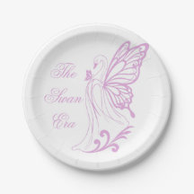 Cygne gracieux avec des ailes de papillon