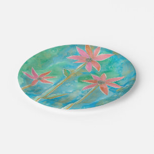 Assiettes En Carton Dainty Daisies III