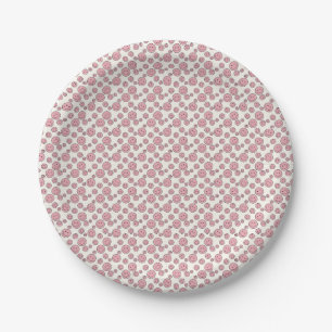 Assiettes En Carton Dansez comme des fleurs sauvages dans le vent