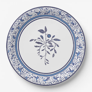 Assiettes En Carton Delft Blue Humming Birminds impressionnera vos inv