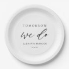 Demain Nous Faisons Un Dîner De Répétition Élégant
