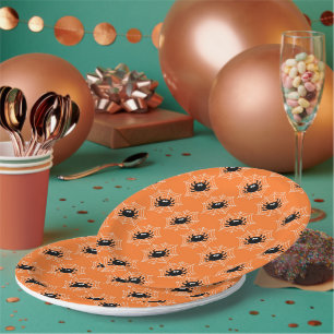 Assiettes En Carton Déplaisants Crawlers Araignées Bugs Cobwebs Hallow