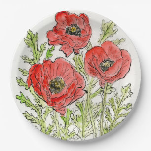 Assiettes En Carton Des pépites sur une plaque de papier