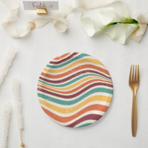 Des rayures ondulées, grunge. Super rétro