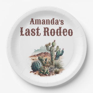 Assiettes En Carton Desert Dernier Rodeo Scottsdale Bachelorette Week-