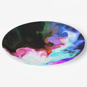 Assiettes En Carton Design artistique