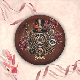 Assiettes En Carton Design Steampunk merveilleux