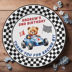 Assiettes En Carton Deux Fast Race Car 2e Anniversaire