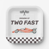 Deux Fast Race Car 2nd Boy's Birthday Party