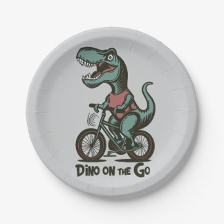 Assiettes En Carton Dino on the Go
