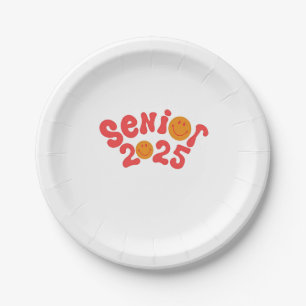 Assiettes En Carton Diplôme d'été de vacances 2025