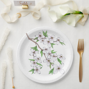 Assiettes En Carton Dogwood