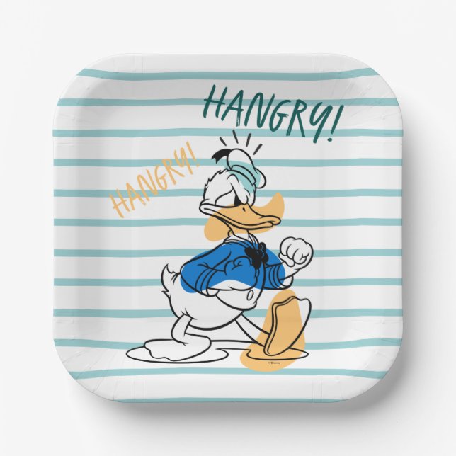Assiettes En Carton Donald Duck | Hangry Hangry (Recto)
