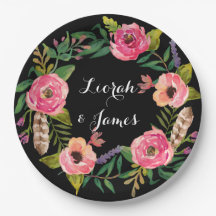 Douce fleur d'aquarelle romantique