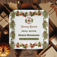 Douce Foliage D'automne Baie Sucrée Fête de Mariag