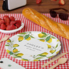 Douche nuptiale à thème citron