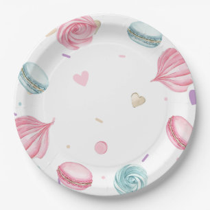 Assiettes En Carton Doux Donut mignon coloré