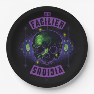Assiettes En Carton Dr Facilier Vicieux