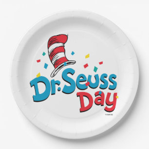 Assiettes En Carton Dr Seuss Day   Confetti