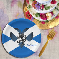 Drapeau écossais & Lion Heart, fête écossaise /spo
