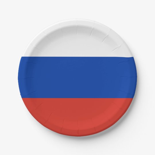 Assiettes En Carton Drapeau Russe De La Russie Zazzle Ca Assiettes En Carton Drapeau Russe De La Russie Zazzle Ca