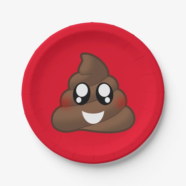 Assiettes En Carton Dunette Emoji (Devant)