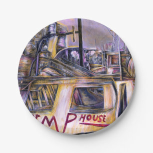 Assiettes En Carton Eau.Né Mystère Viande, Israël