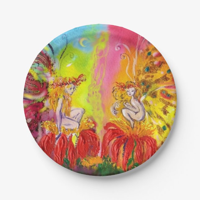 ASSIETTES EN CARTON ÉCONOMIE D'AUJOURD'HUI (Devant)