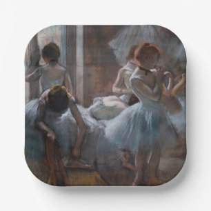 Assiettes En Carton Edgar Degas - Danseurs