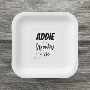 Assiettes En Carton Éffrayant   1ère Plaques d'anniversaire   Rose min