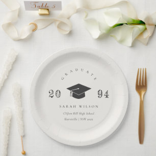 Assiettes En Carton Élégant Nettoyage Minimal Graduation simple