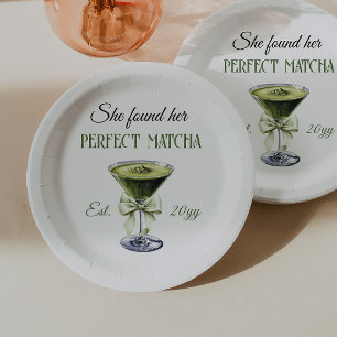 Assiettes En Carton Élégante, Elle A Trouvé Sa Fête des mariées Parfai