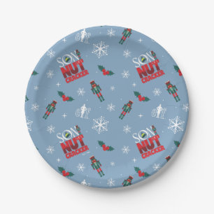Assiettes En Carton Elf "Fils d'un Noisette" Motif d'hiver