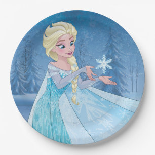 Assiettes En Carton Elsa congelée   Laisse tomber !
