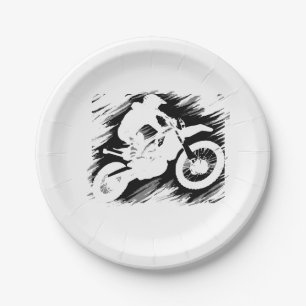 Assiettes En Carton Emballage concurrentiel de moto de sport de