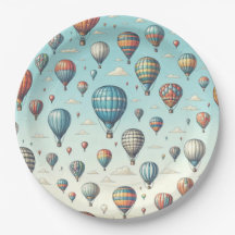 En haut, en haut et en loin ! Ballons Whimsical à 